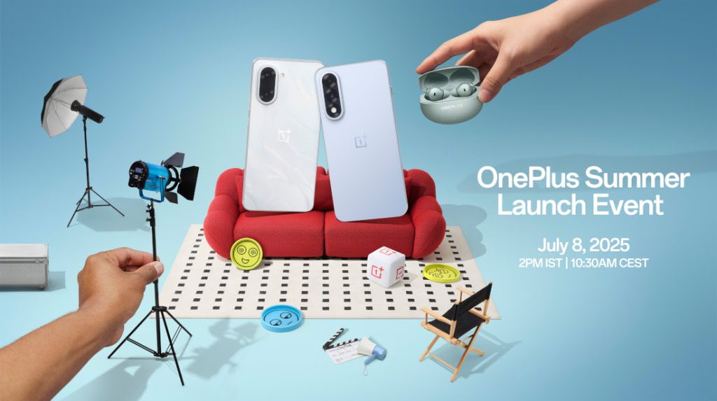 OnePlus Nord 5, Nord CE 5, and Buds 4 Launch in India on July 8th