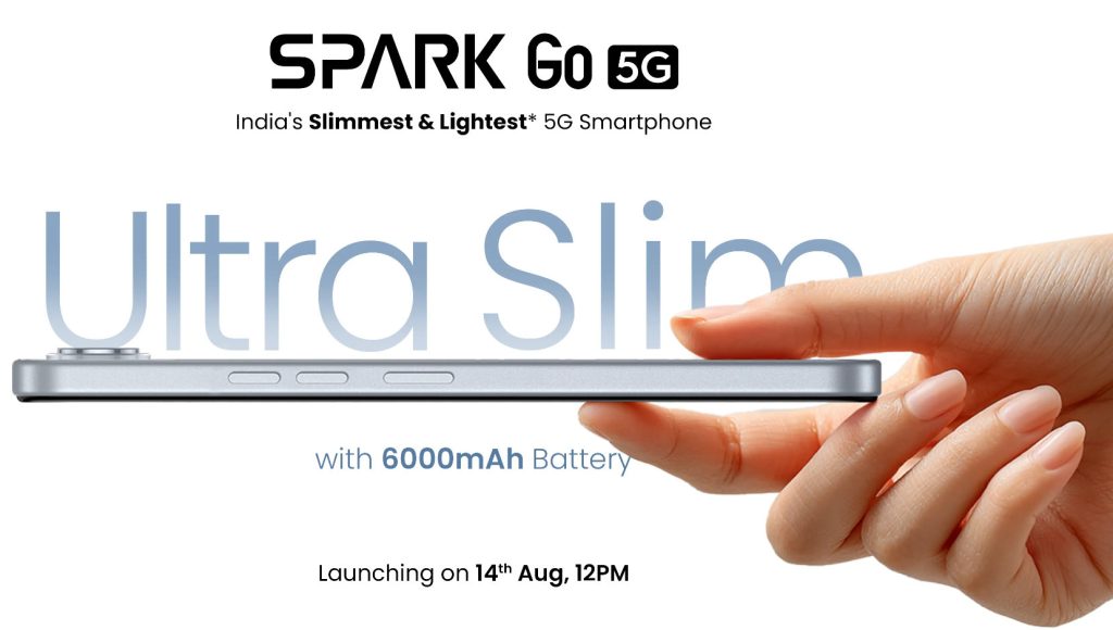 TECNO Spark Go 5G India Launch Set for August 14th