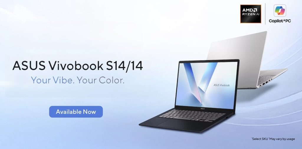 ASUS Vivobook S14/S15 and Vivobook 15/14 Laptops Launched in India with Ryzen AI and Intel CPUs