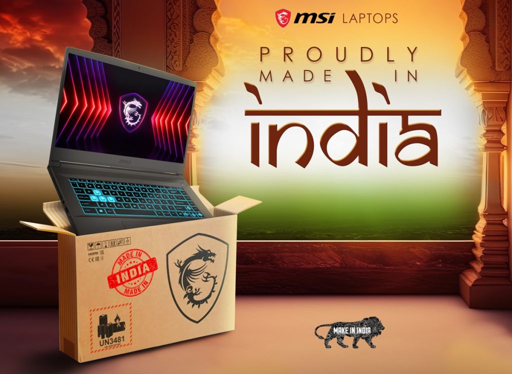 MSI Expands 'Make in India' Initiative with RTX 50 Series Laptops