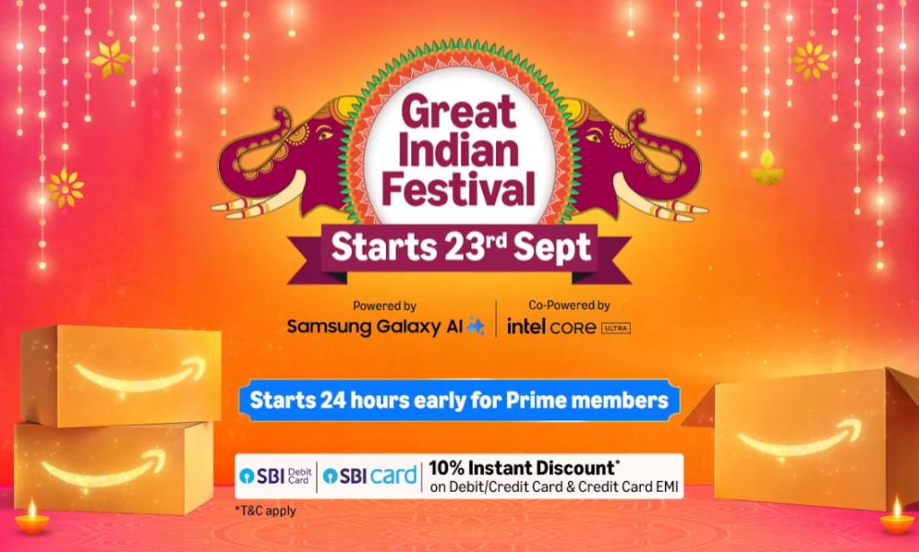 Amazon Great Indian Festival 2025 Kicks Off: Massive Deals on Smartphones, Laptops & More