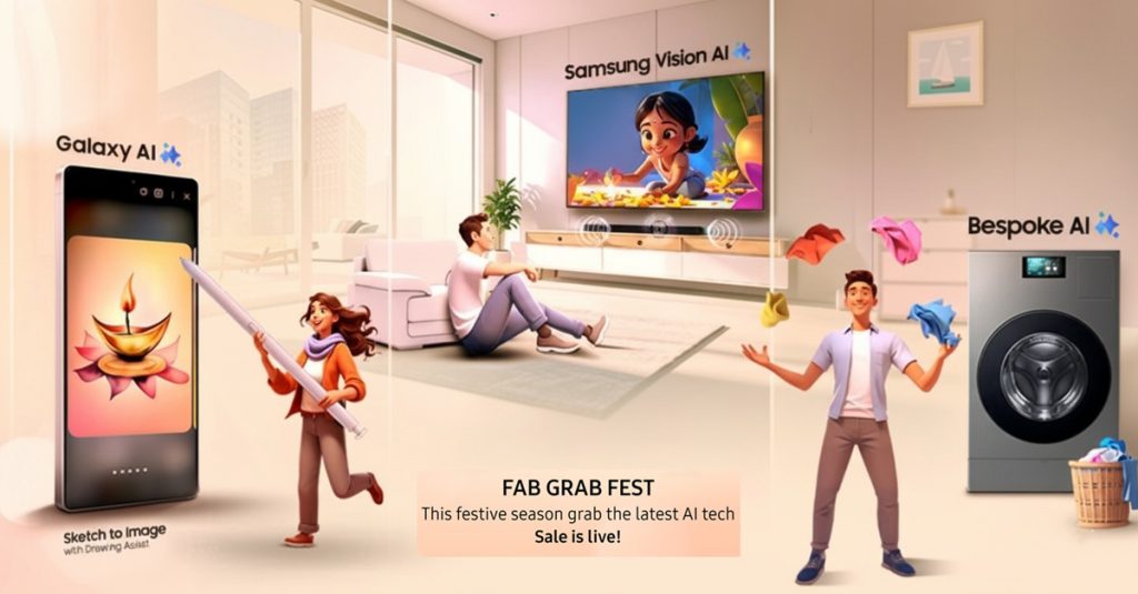 Samsung Fab Grab Fest 2025: Up to ₹55,000 Cashback on Select Products
