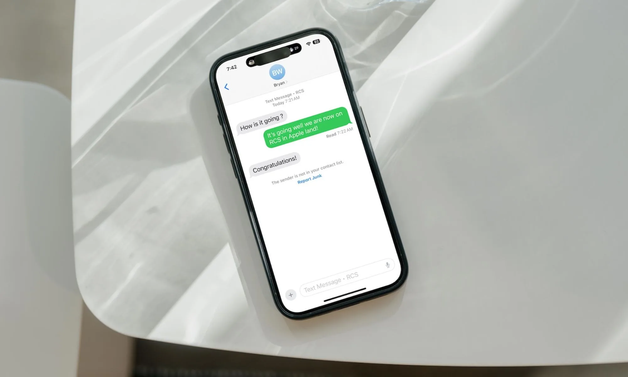 Apple to Finally Bring Encrypted RCS Messages to iPhone for Android Chats in 2024