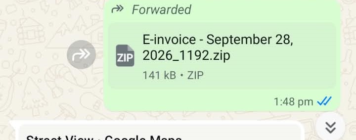 The Rise of the WhatsApp "E-Invoice" ZIP Scam: How to Protect Yourself