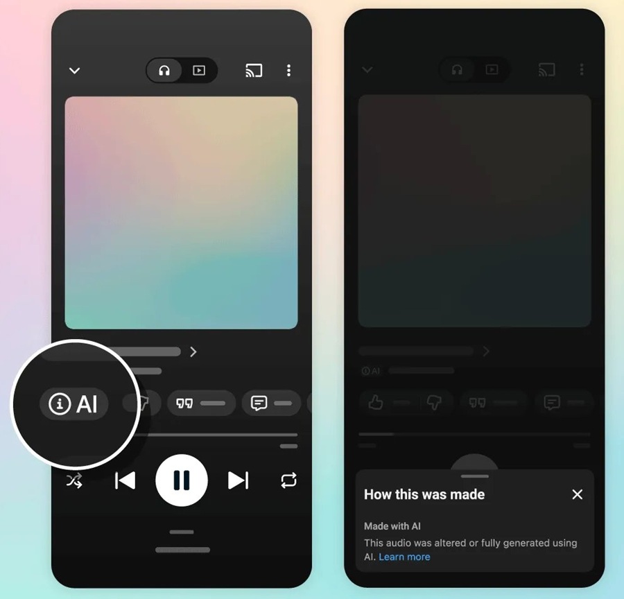 YouTube Music Introduces Transparency Labels to Identify AI-Generated Tracks